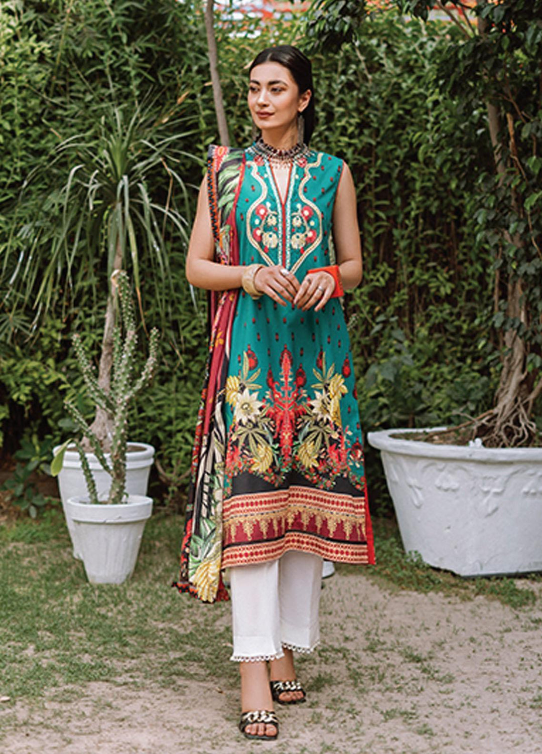 Noor Rani by Daud Abbas Unstitched Lawn Collection 2022 – Sanaulla Store