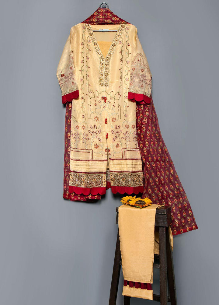Noorangi Festive Pret  Missouri 3 Piece Suit NR22GLB Mushk