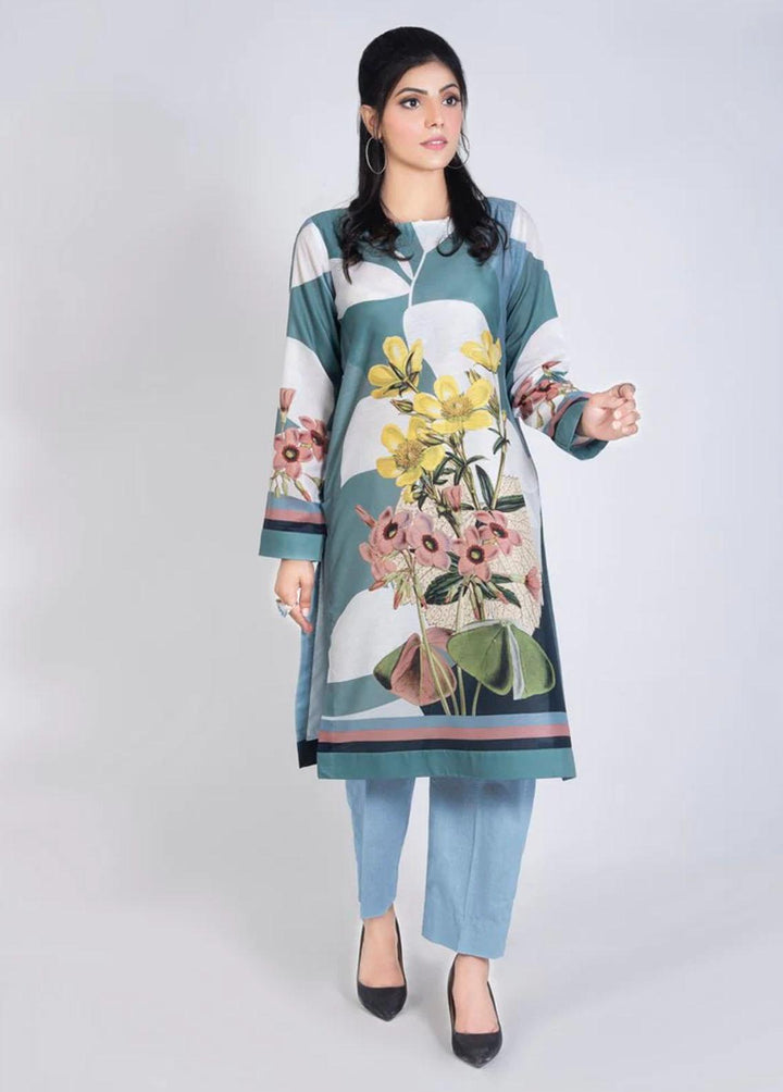 Norans Printed Lawn  Unstitched Kurti NRS23L NDPC-PR 15 - Summer Collection