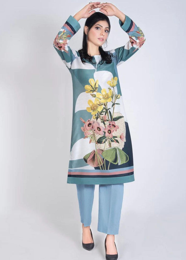 Norans Printed Lawn  Unstitched Kurti NRS23L NDPC-PR 15 - Summer Collection