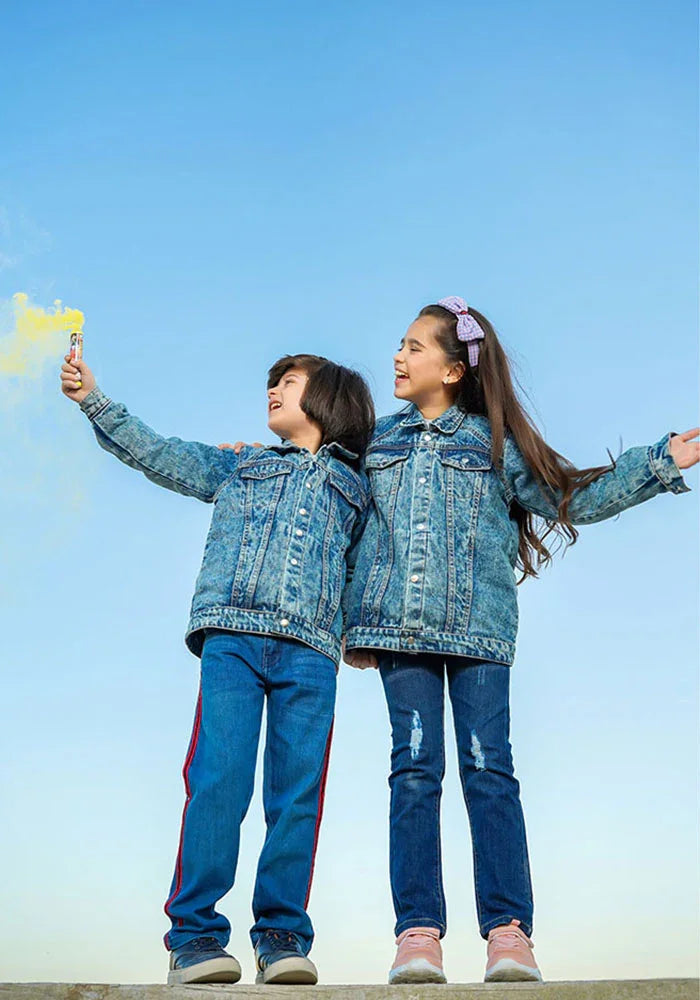 Ochre RTW Solids Unisex Fleece 1 Piece Unisex Reversible Jacket - Summer Collection