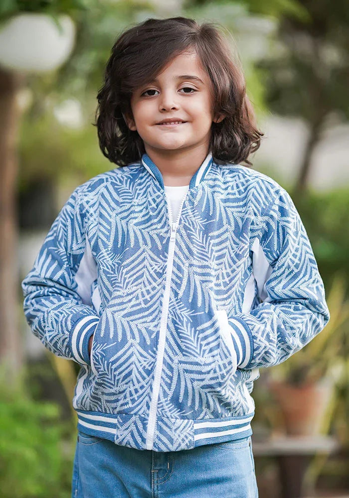 Ochre RTW Solids Boys Fleece 1 Piece Boys Quilted Jacket - Summer Collection
