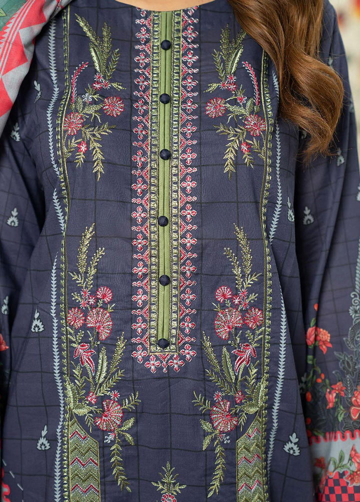 Nova By Safwa Embroidered Lawn Suits Unstitched 3 Piece SW23N NVC-03 - Summer Collection
