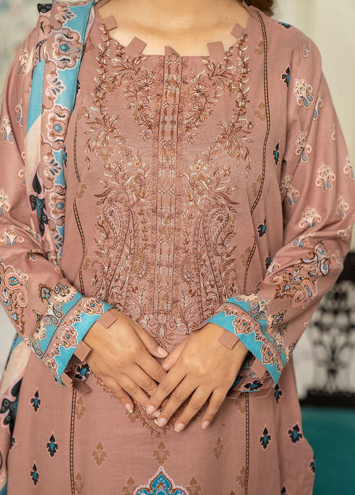 Nova By Safwa Embroidered Lawn Suits Unstitched 3 Piece SW23N NVC-05 - Summer Collection