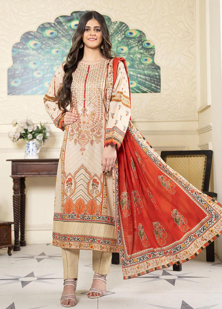Nova By Safwa Embroidered Lawn Suits Unstitched 3 Piece SW23N NVC-06 - Summer Collection