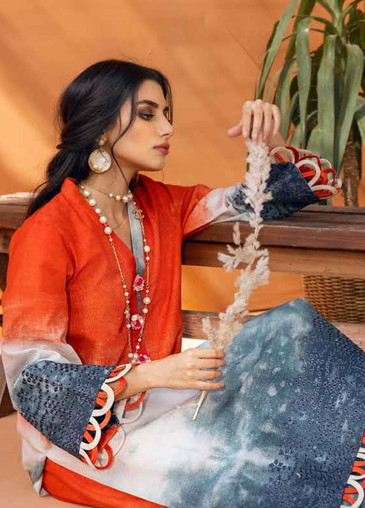 Nureh Embroidered Chikankari Khaddar Suits Unstitched 2 Piece NU21B-2 Carnival Boho NU2-14 - Winter Collection