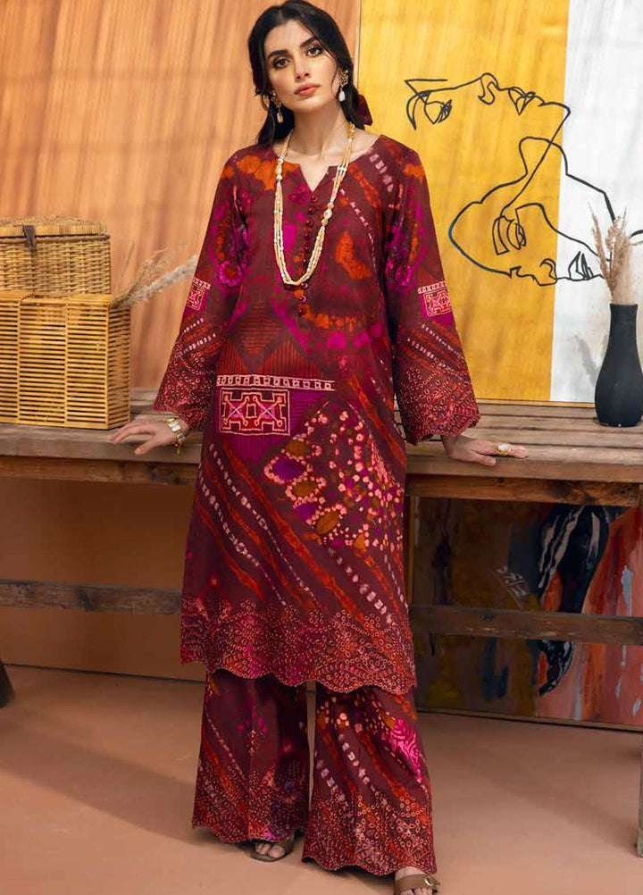 Nureh Embroidered Chikankari Khaddar Suits Unstitched 2 Piece NU21B-2 Chatter Box NU2-17 - Winter Collection