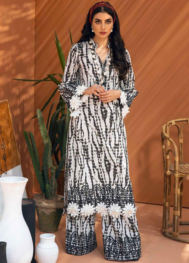 Nureh Embroidered Chikankari Khaddar Suits Unstitched 2 Piece NU21B-2 Girl Boss NU2-13 - Winter Collection