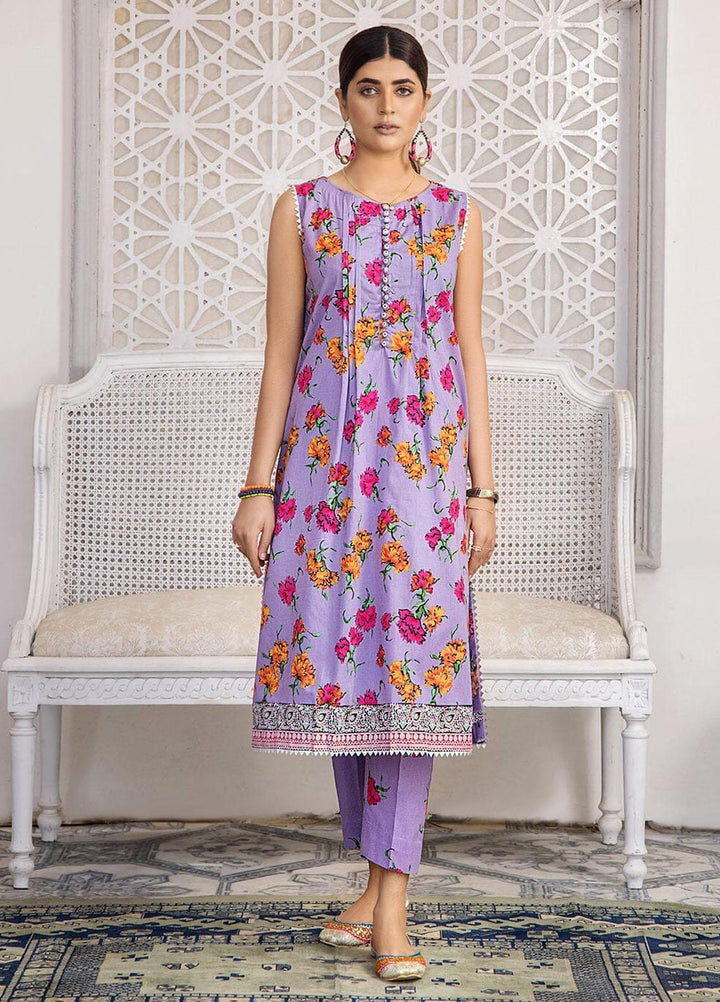 Nureh By Khas Printed Lawn Suits Unstitched 2 Piece KHS23N RKT-1706 - Summer Collection