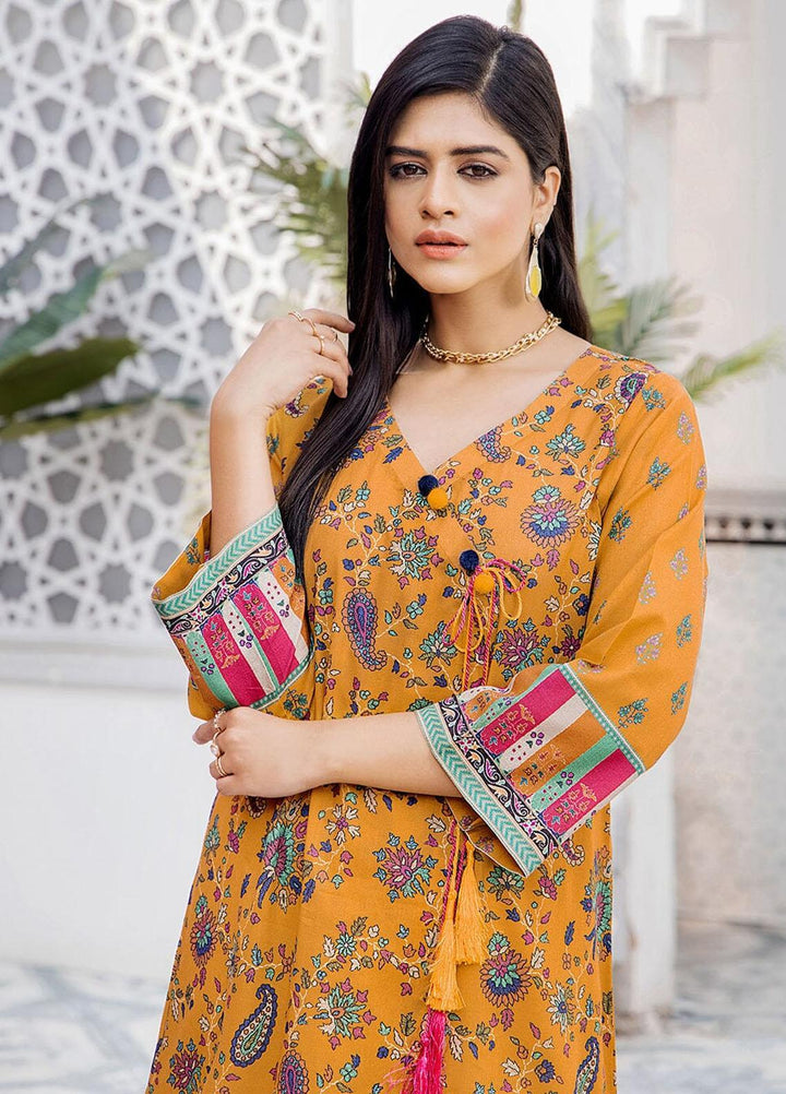 Nureh By Khas Printed Lawn Suits Unstitched 2 Piece KHS23N RKT-1711 - Summer Collection
