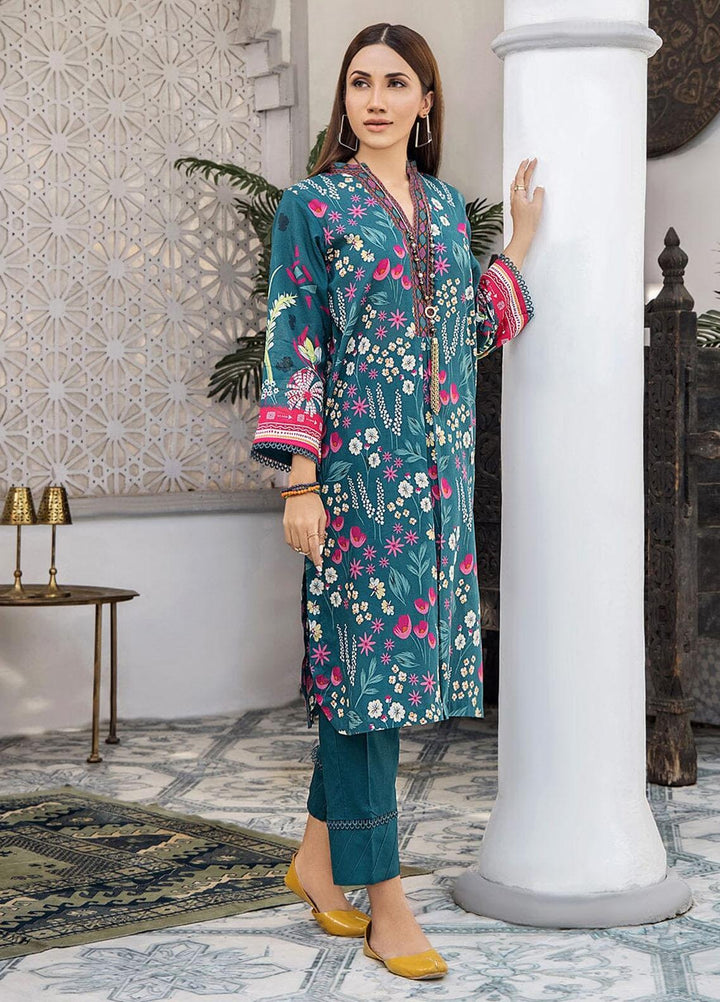 Nureh By Khas Printed Lawn Suits Unstitched 2 Piece KHS23N RKT-1712 - Summer Collection