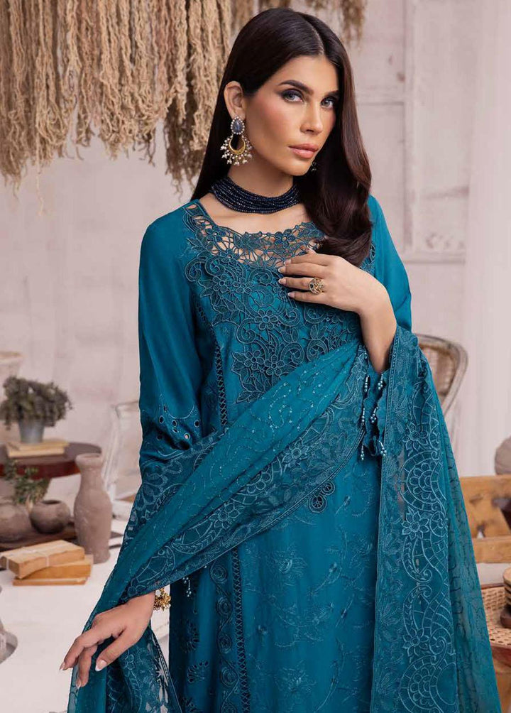 Nureh Embroidered Karandi Suits Unstitched 3 Piece NU23EK NE-42 - Winter Collection
