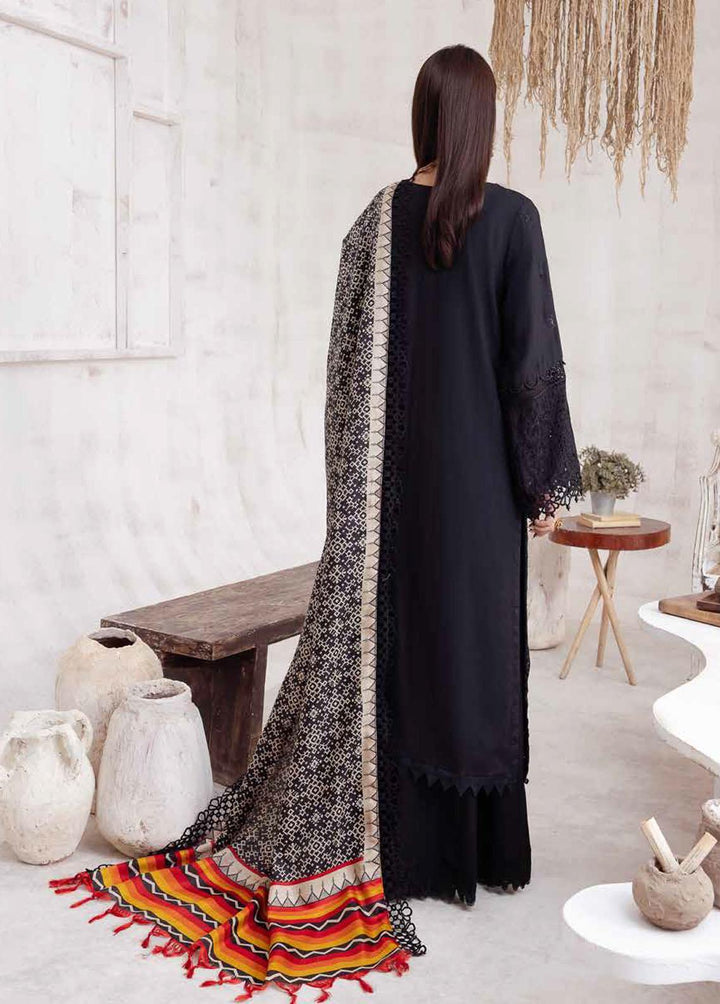 Nureh Embroidered Karandi Suits Unstitched 3 Piece NU23EK NE-46 - Winter Collection