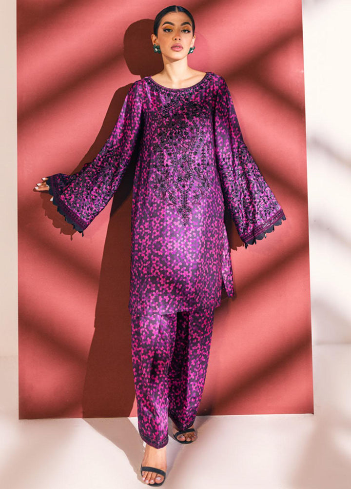 Nureh Embroidered Silk Suits Unstitched 3 Piece NU23TSL S-06 - Formal Collection