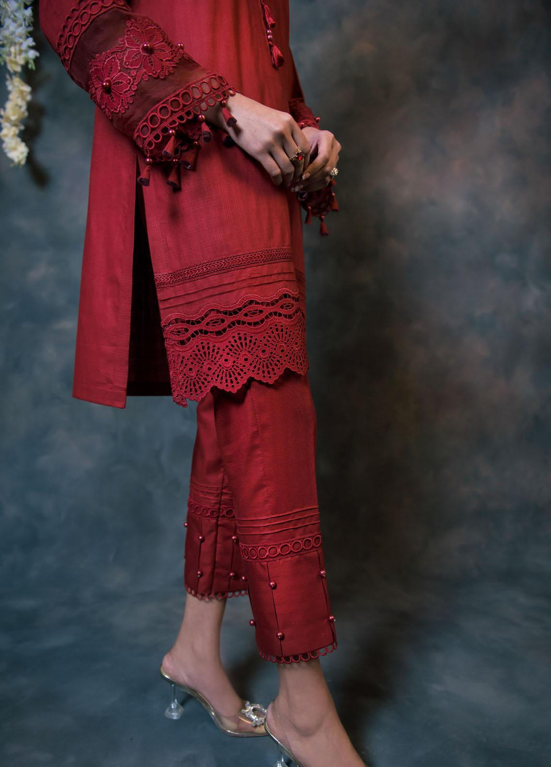 Nuriyaa Casual Pret  Lawn 2 Piece Suit NR22IM PRIMROSE