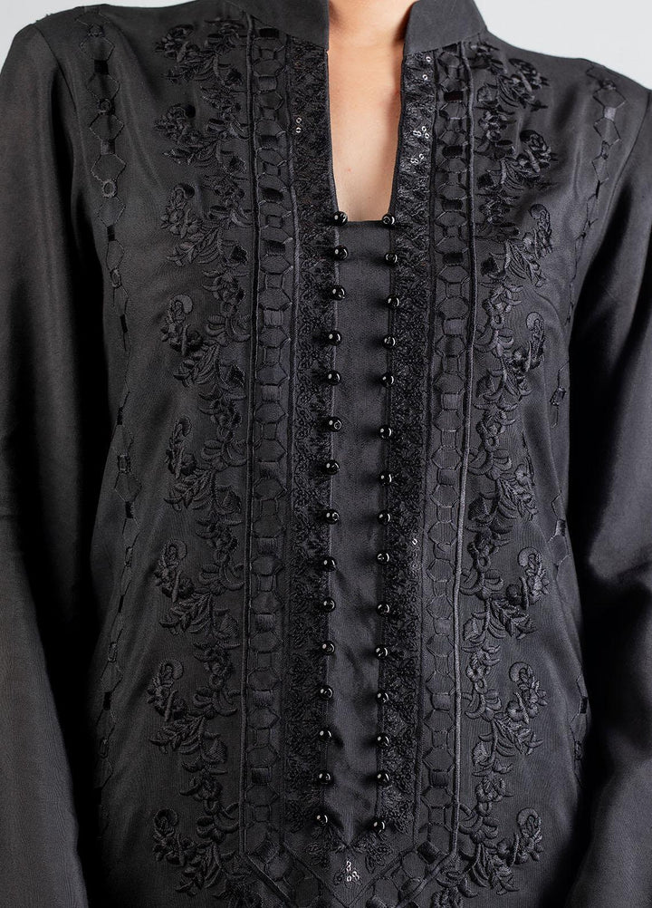 Nuriyaa Pret Casual Lawn Shirt NR21N Noir 02