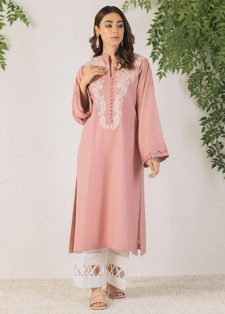 Nuriyaa Casual Pret  Lawn Shirt NR21WT CORAL