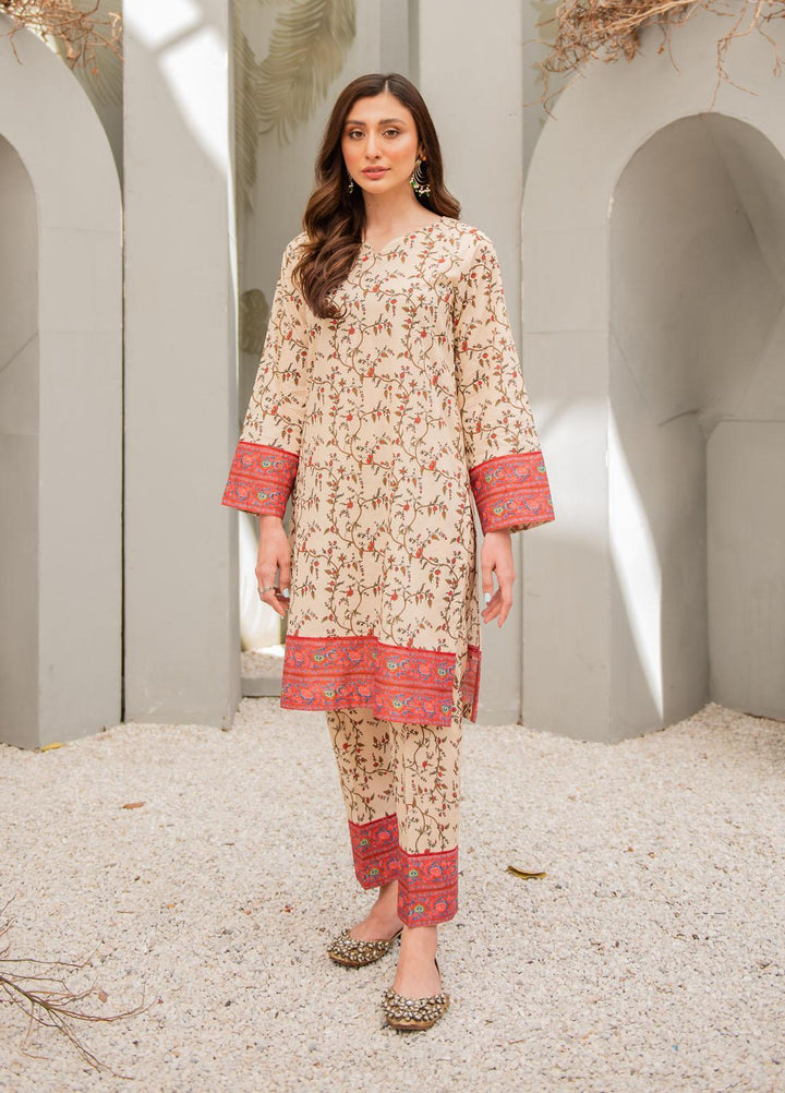 Nuriyaa Casual Pret  Lawn 2 Piece Suit NR22RH MIRHA