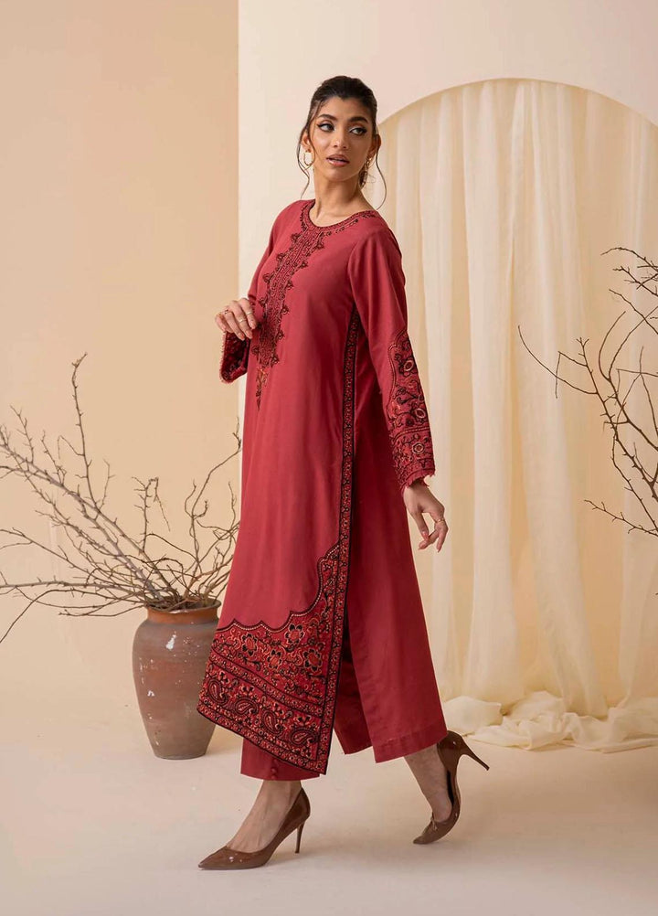 Nuriyaa Pret  Khaddar 2 Piece Suit NR23WP AFGHAN KAMEEZ