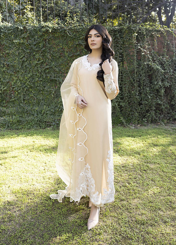 Nuriyaa Pret  Linen 3 Piece Suit NR23WP-2 GOHAR -E- NAYAAB