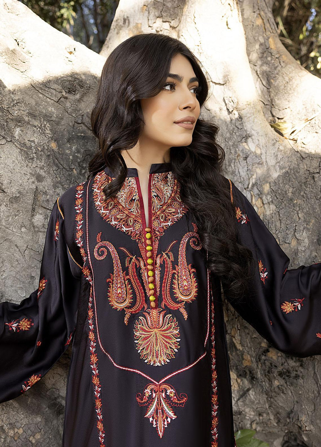 Nuriyaa Pret  Shamose Silk 2 Piece Suit NR23WP-2 RANI