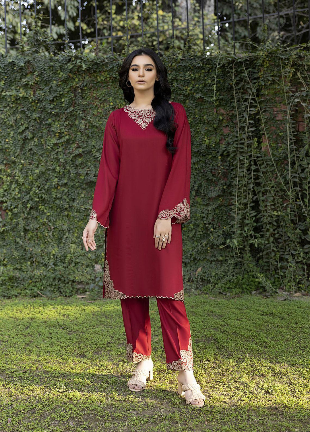 Nuriyaa Pret  Linen 2 Piece Suit NR23WP-2 MELICA