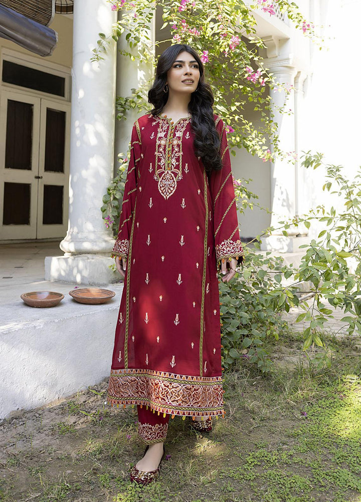 Nuriyaa Pret  Linen 2 Piece Suit NR23WP-2 GUL-E-MARJAN