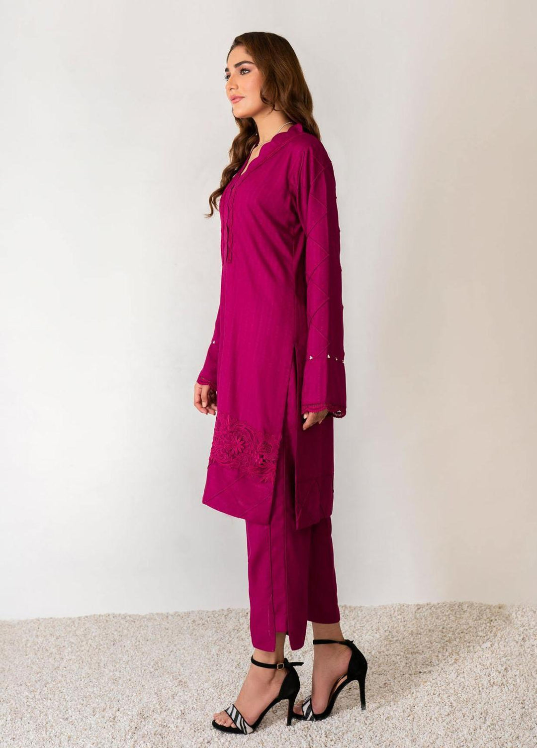 Nuriyaa Casual Pret  Linen 2 Piece Dress NR21SW Amor