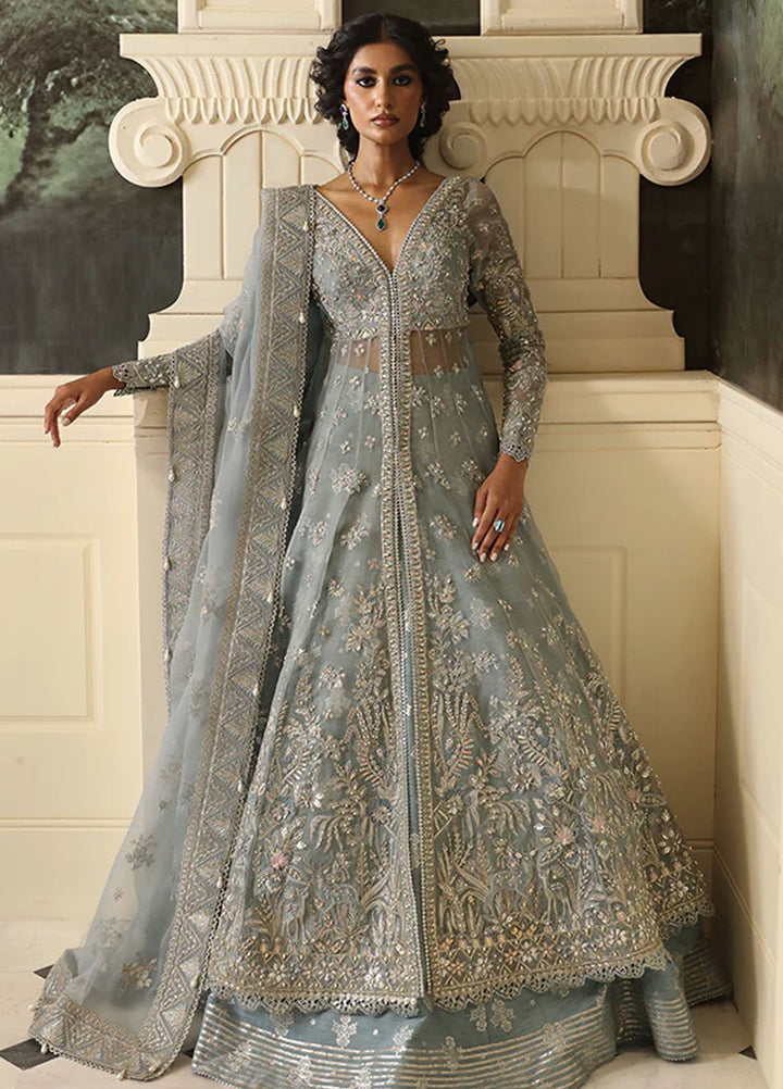 Nyra Pret Embroidered Organza 3 Piece Suit Jasmine