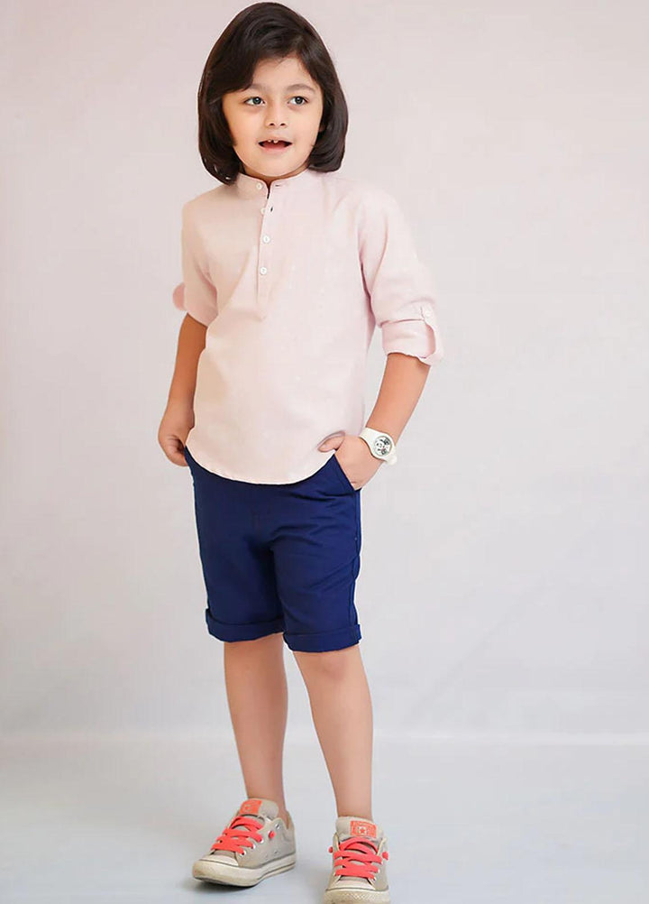 Ochre Cotton Casual Shirt for Boys -  OBS 62