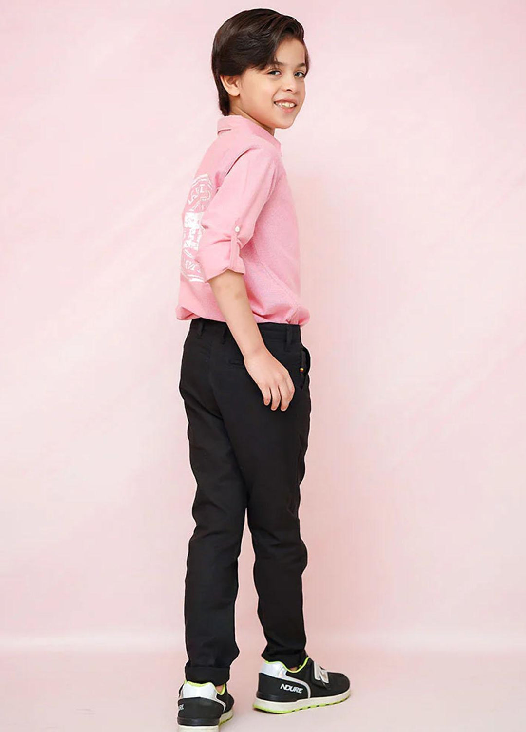 Ochre Cotton Casual Shirt for Boys -  OBS 55