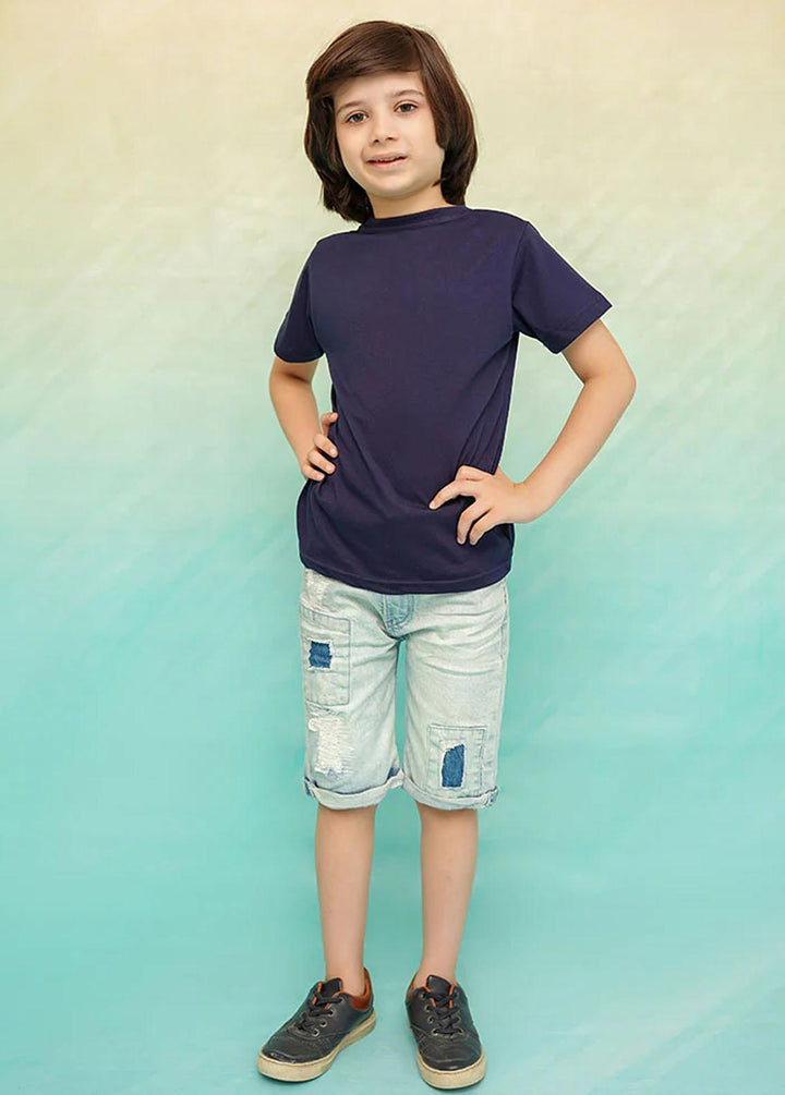 Ochre Denim Casual Bottom for Boys - OBB-22
