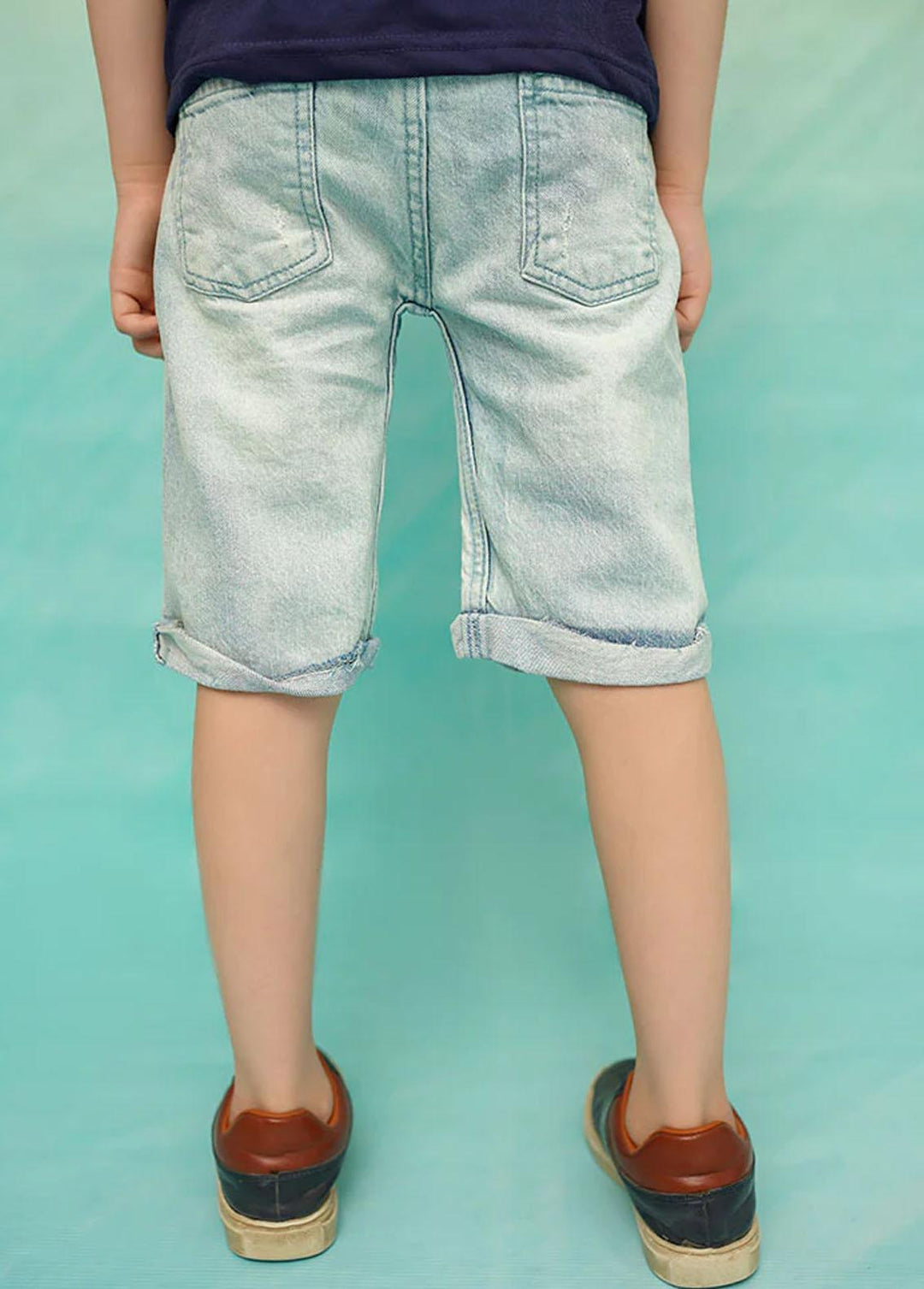 Ochre Denim Casual Bottom for Boys - OBB-22