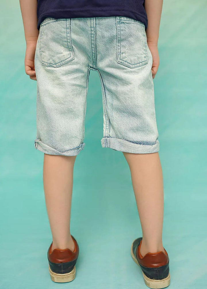 Ochre Denim Casual Bottom for Boys - OBB-22