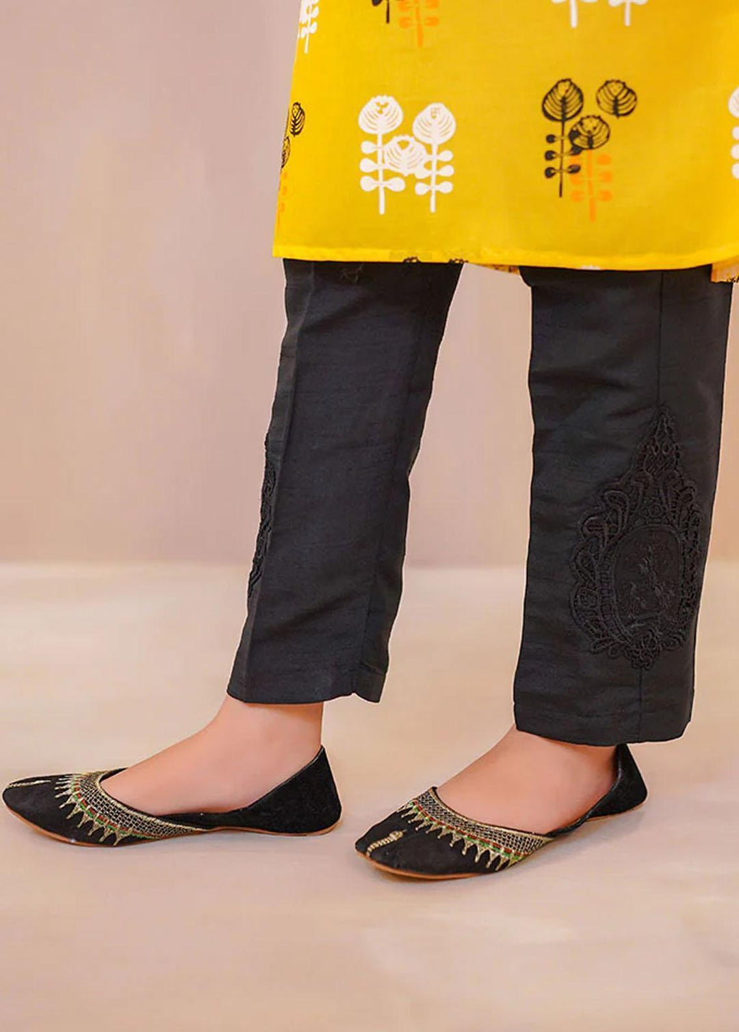 Ochre Casual Bottom for Girls - OSP-01