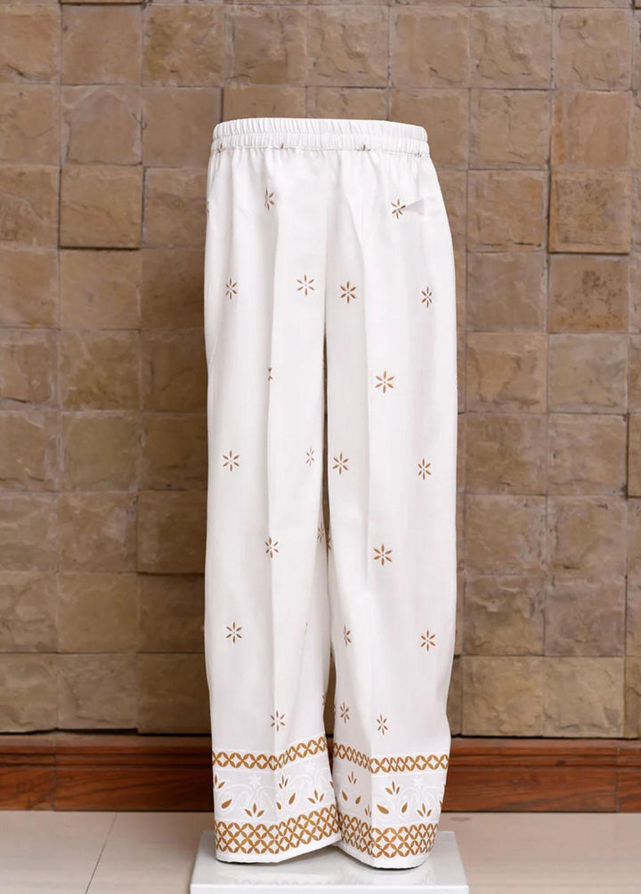 Ochre Raw Silk Casual Bottom for Girls - OSP-07