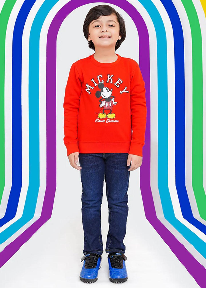 Ochre  Printed Sweatshirts for Boys -  OKB-257