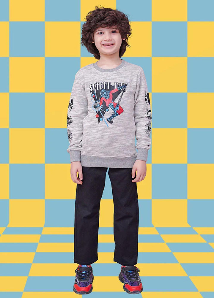 Ochre  Printed Sweatshirts for Boys -  OKB-261