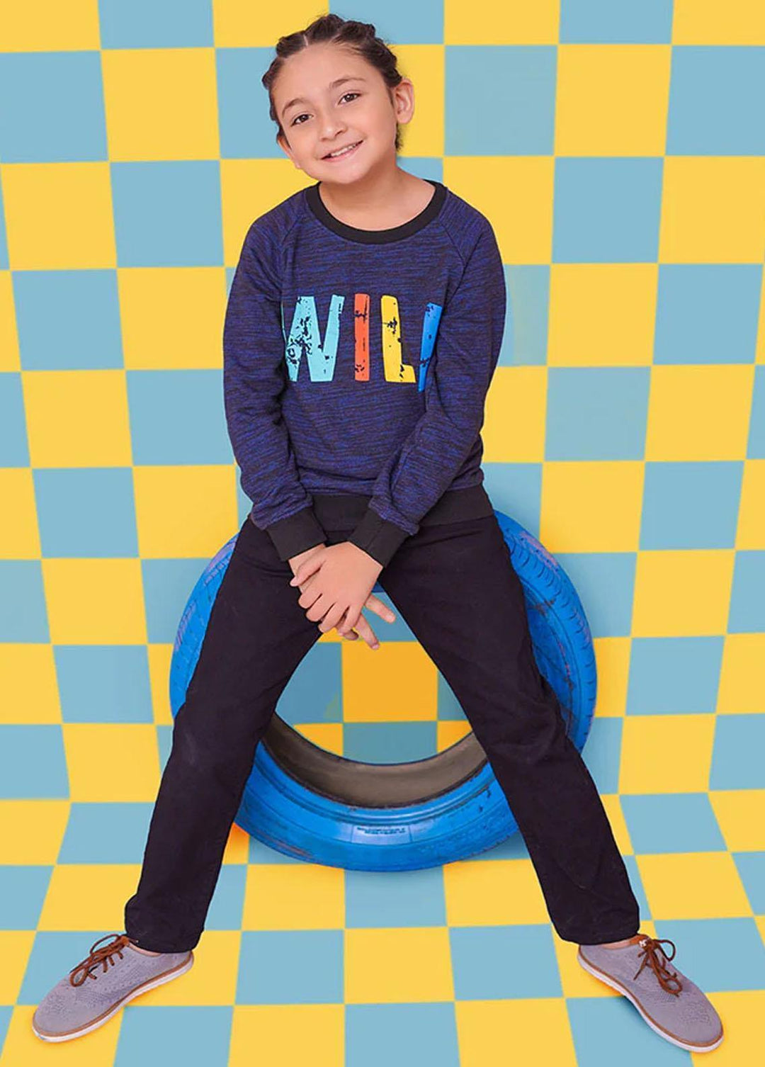 Ochre  Printed Sweatshirts for Boys -  OKB-262