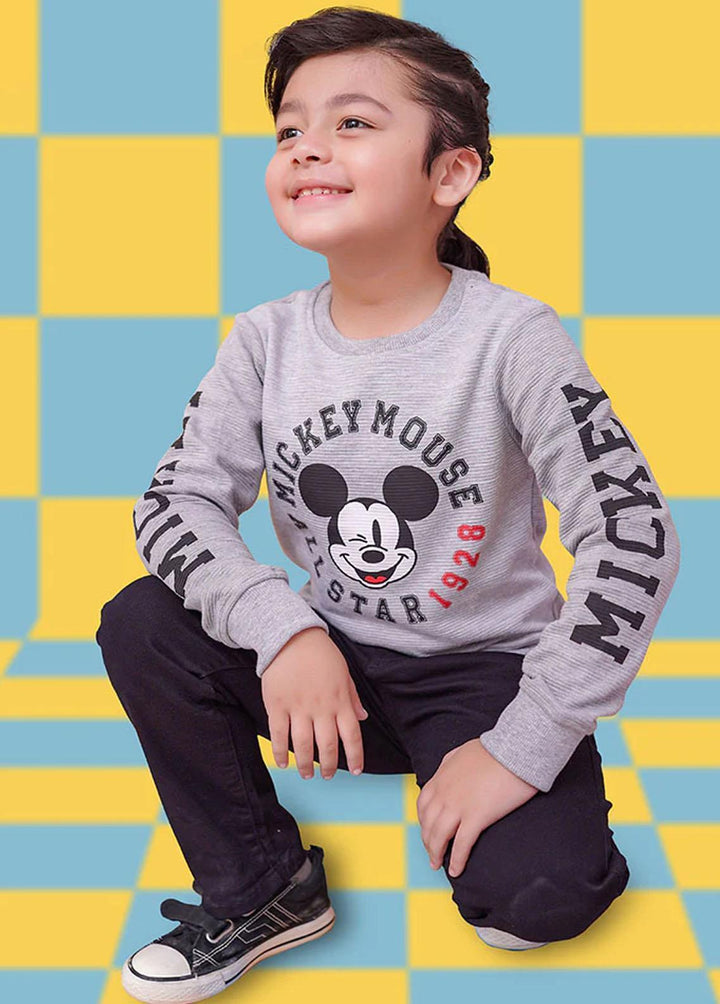 Ochre  Printed Sweatshirts for Boys -  OKB-273