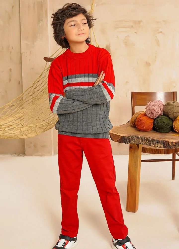 Ochre Viscose Western Boys Sweaters -  OWSB-18