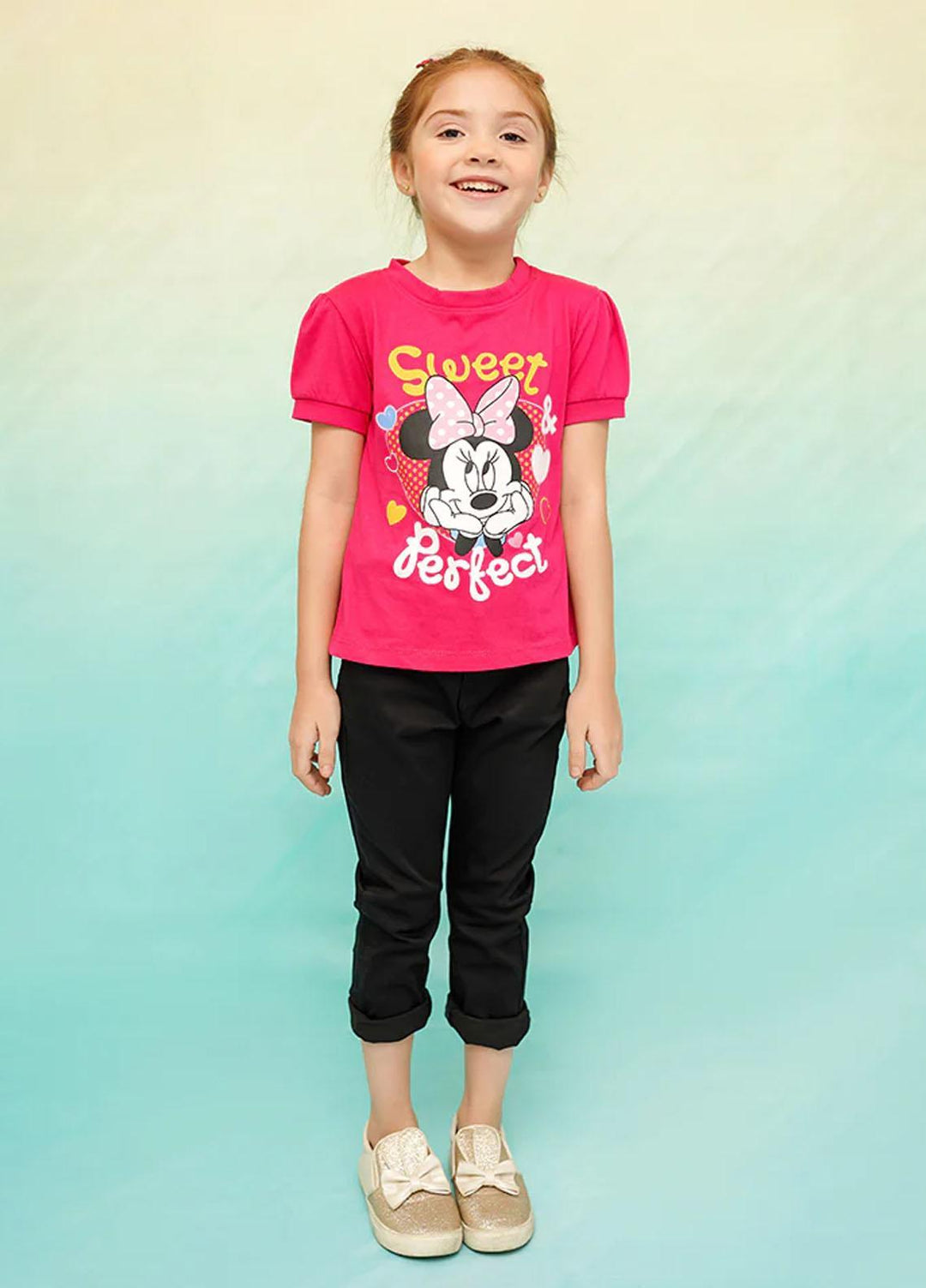 Ochre Cotton  Girls T-Shirt -  OGK-203