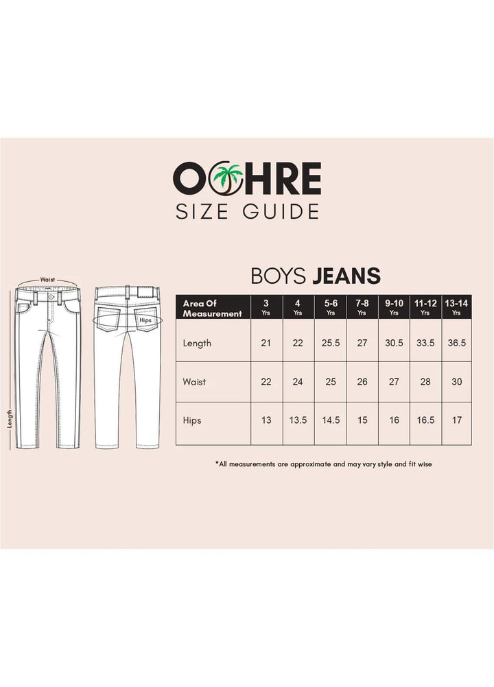Ochre   Pants for Boys -  OBB 21