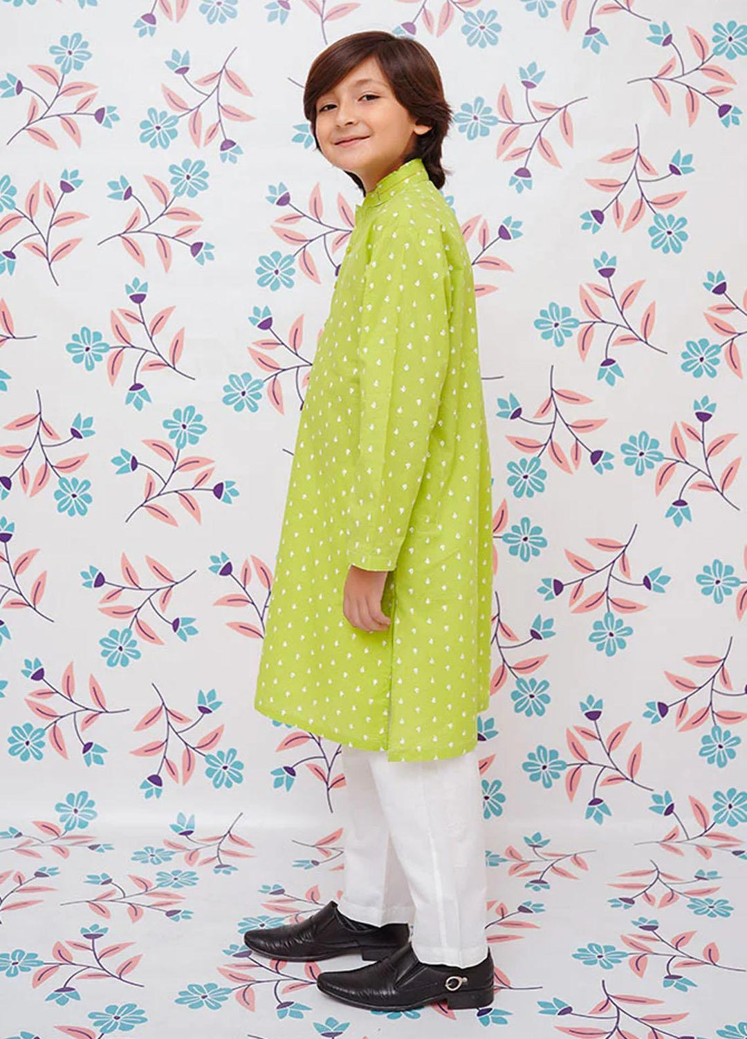 Ochre   Kurta Pants for Boys -  OBK 38