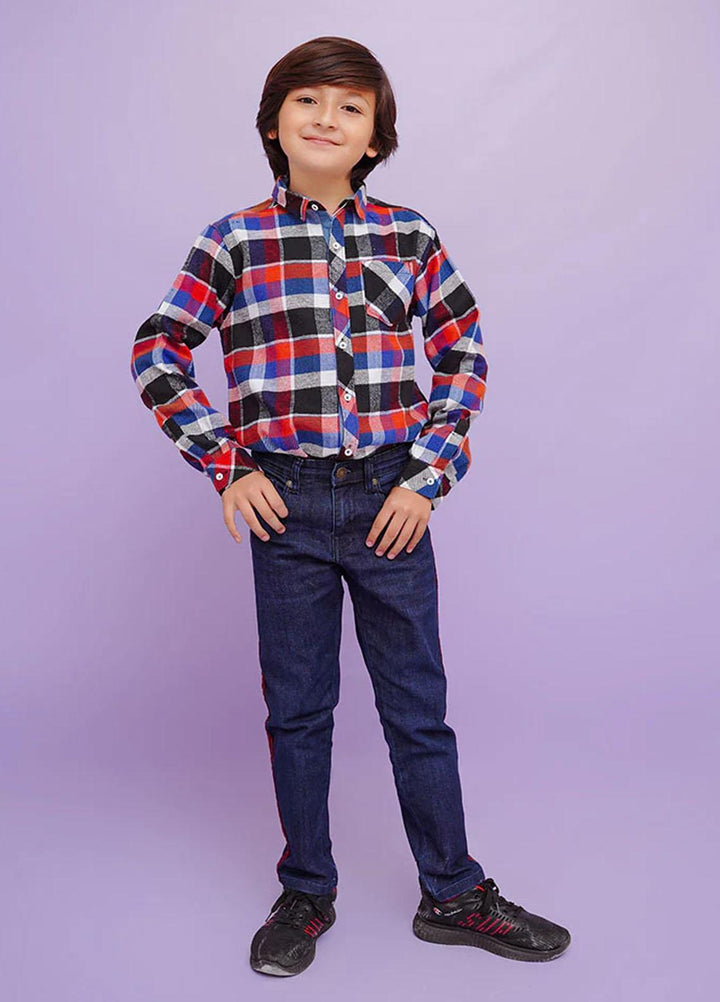 Ochre   Shirts for Boys -  OBWS 04
