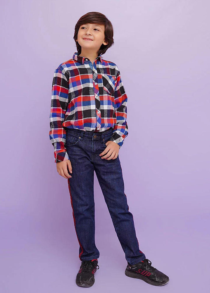 Ochre   Shirts for Boys -  OBWS 04
