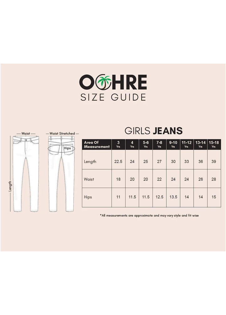 Ochre   Jeans for Girls -  ODP 07