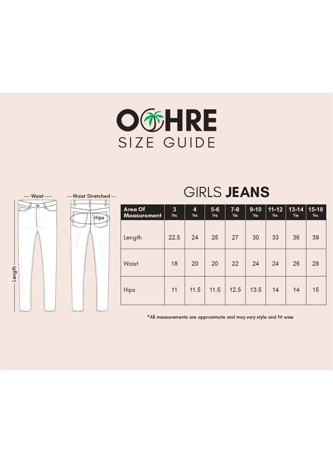 Ochre   Pants for Girls -  OWB 11