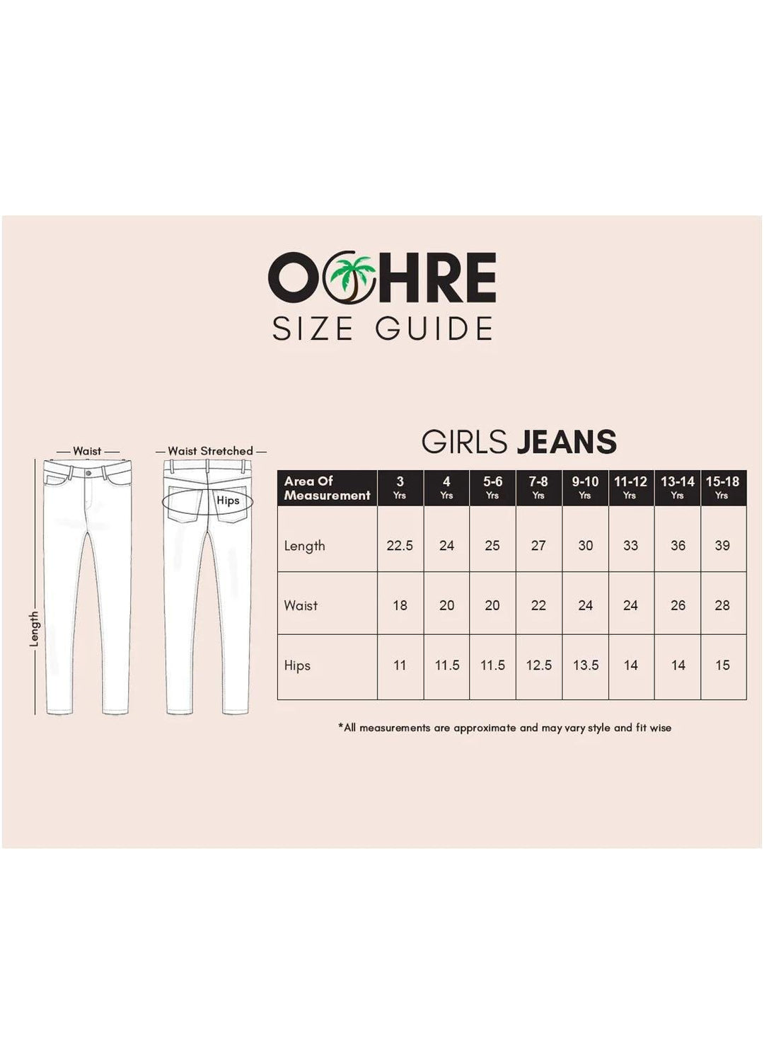 Ochre   Pants for Girls -  OWB 23