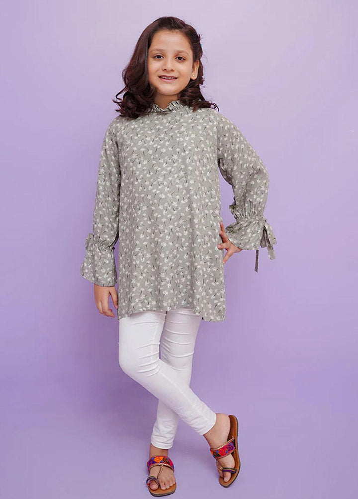 Ochre   Top for Girls -  OWT 350 GREY